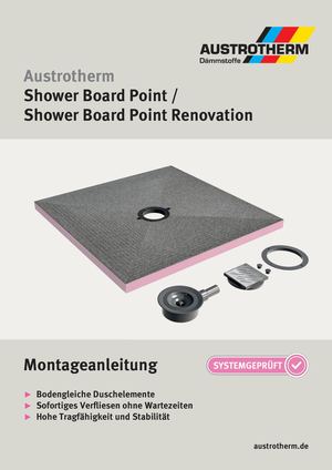 Montageanleitung Austrotherm Shower Board Point 2025 Final