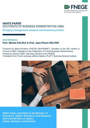 White Paper Fnege Dba Bridging Management Research & Business Practice (Feb 2025)