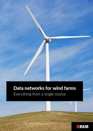 Networks for wind farms