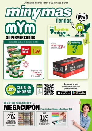 Oferta válida del 27 de febrero al 26 de marzo de 2025