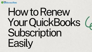 How To Renew Your Quick Books Subscription Easily