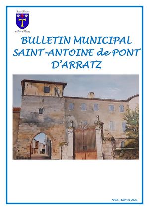 2024 Bulletin Municipal St Antoine Pont d'Arratz