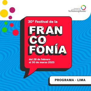 PROGRAMA 30 festival de la Francofonía