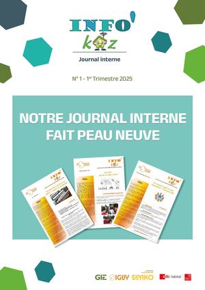 Info'kaz N°1 1er Trimestre 2025 Journal Interne