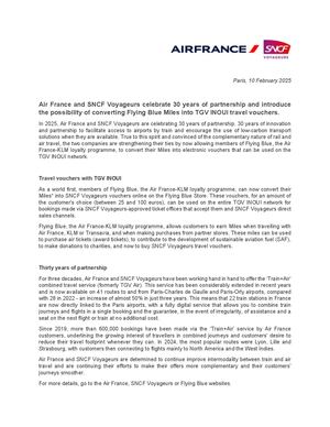 Press Release Af Sncf