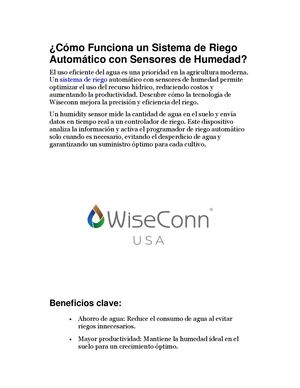Cómo Funciona Un Sistema De Riego Automático Con Sensores De Humedad