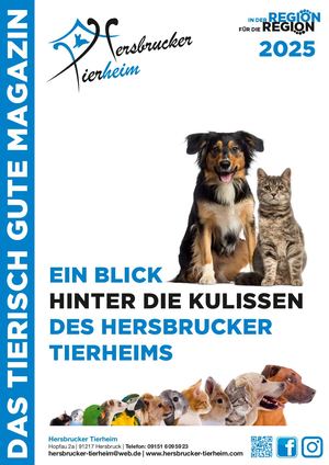 Tierheim Hersbruck Jahreszeitung 2025