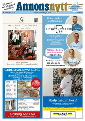 Annonsnytt V9 2025
