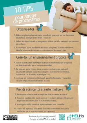 10 Tips pour arrêter de procrastiner