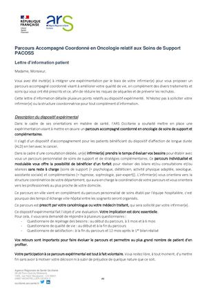 Lettre Information Opposition