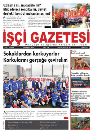 İşçi Gazetesi Sayı: 219 | Ekim - Kasım 2024