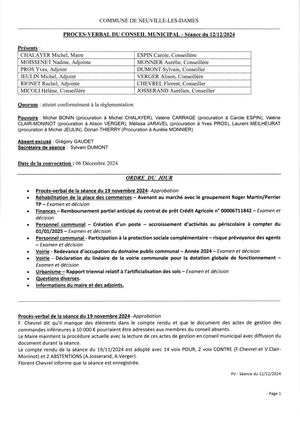 Cr Cm 12 Décembre 2024