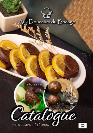 Aux Douceurs Bocage Catalogue 2025