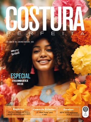 Revista Costura Perfeita Edição Ano XXVI - Nº143 - Jan/Fev 2025