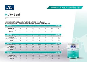 Mixing Ratio Multy Seal En ES FR
