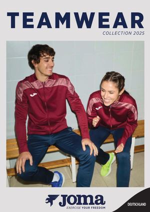 Joma Teamwear Katalog 2025