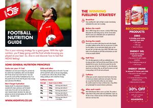 High5 Football Nutrition Guide 2025
