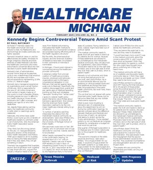 Healthcare Michigan February 2025