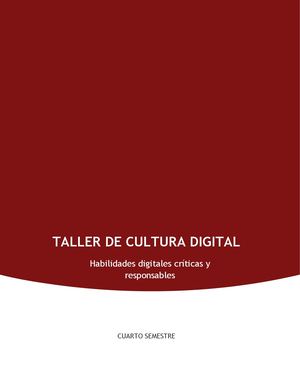 Taller De Cultura Digital