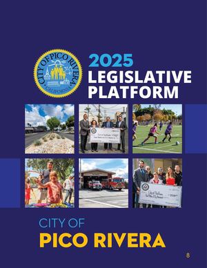 2025 City of Pico Rivera Legislative Platform