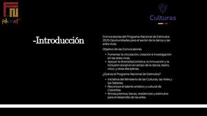 Análisis Al Programa De Estímulos Mincultura 2025