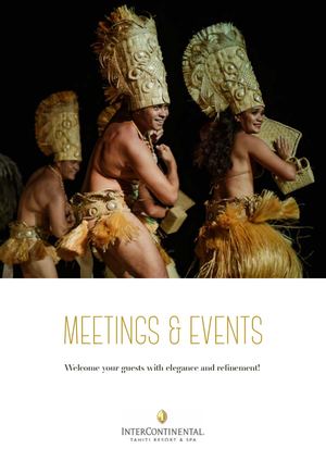 Meetings & Events brochure - InterContinental Tahiti Resort & Spa (PPTPF)