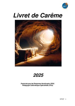 Livret Carême 2025