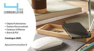 Catalogue 2025 objets personnalisés 4 You Communication