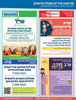 Maale Adumim Ads 25 2