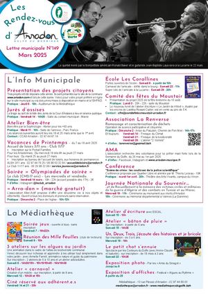 Les Rendez-Vous d'Arradon N149 Mars 2025