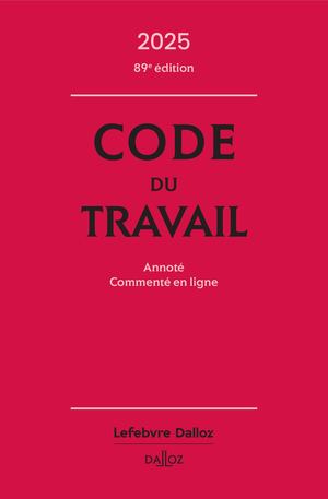 Code Du Travail 2025 Extraits