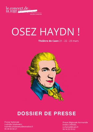 Dossier de presse Osez Haydn