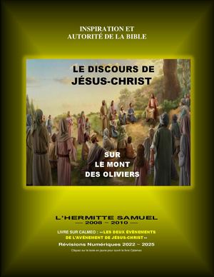 Le Discours De Jésus Sur Le Mont Des Oliviers