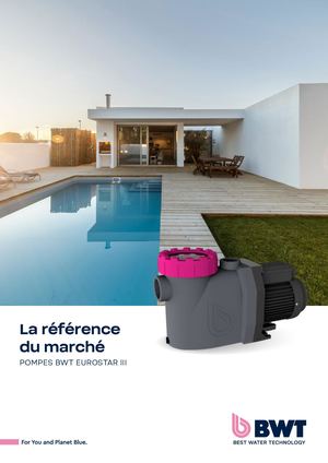 EUROSTAR III Pompes BWT FR 2025