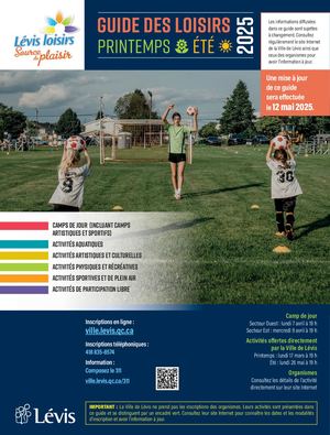 Guide des loisirs printemps-été 2025