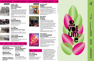 Depliant programmation Volume
