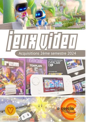 Catalogue des jeux vidéo - 2ème semestre 2024
