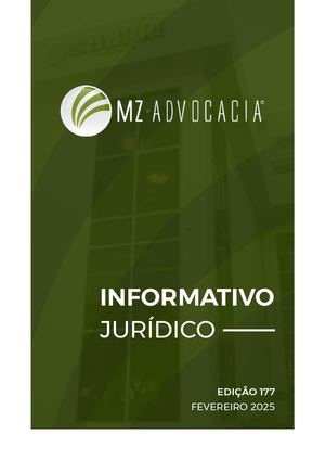 MZ ADVOCACIA - INFORMATIVO - FEVEREIRO 2025