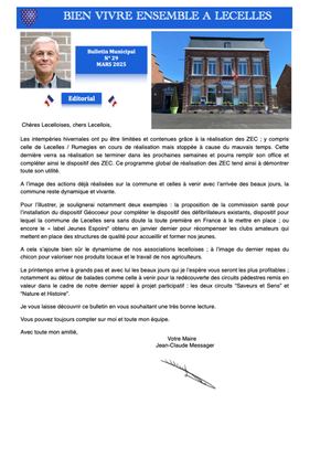 202503 BULLETIN N°29 MARS 2025
