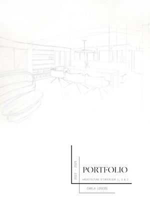 Portfolio - LOSCOS Carla - Architecture d'intérieur