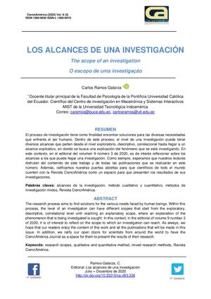 Dialnet Los Alcances De Una Investigacion 7746475
