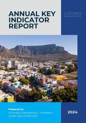 Cape BPO ANNUAL KEY INDICATOR REPORT