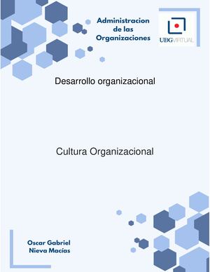 Unidad 2 Actividad 3 Dimensión humana de las organizaciones