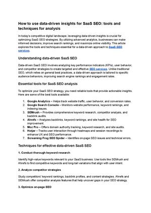 The Power Of Structured Data In B2b Seo Boosting Visibility With Schema Markup