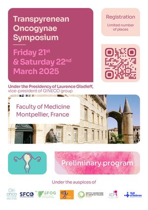 Programme Transpyrenean Oncogynae Symposium 2025