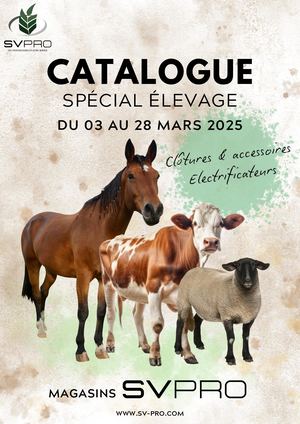 Catalogue Elevage 2025
