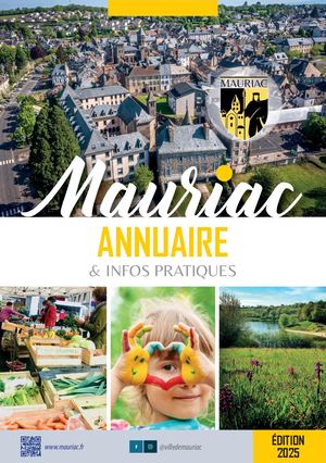 Annuaire Municipal Mauriac 2025