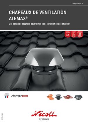 Chapeaux de toit de ventilation Atemax®