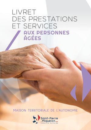 Livret des prestations et aides aux personnes âgées
