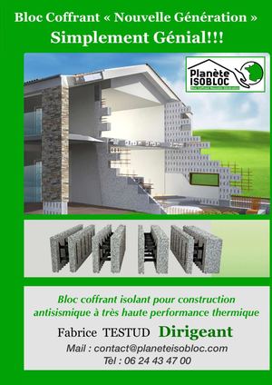 2025 Plaquette Planete Isobloc Blocs Coffrants